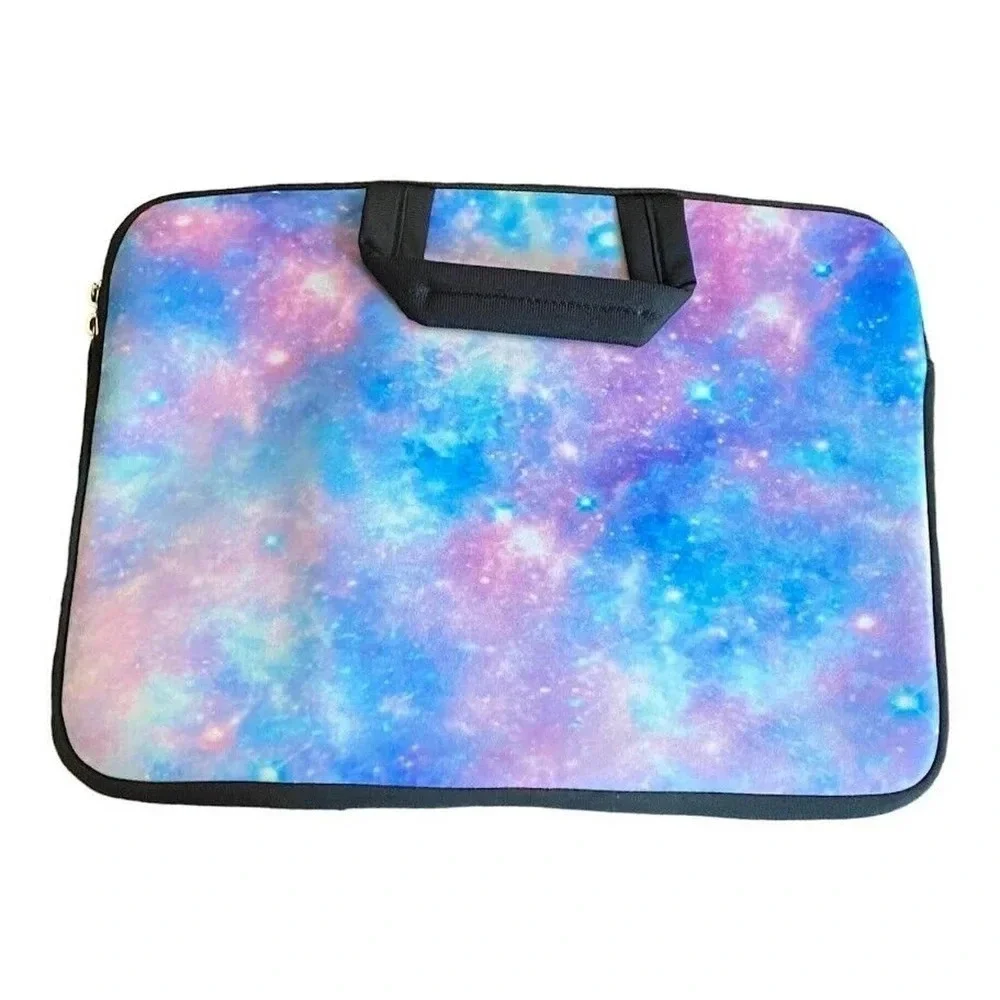 Laptop Bag Protector W. Handles Side Pocket Size 15.4 Starry Sky Laptop Case